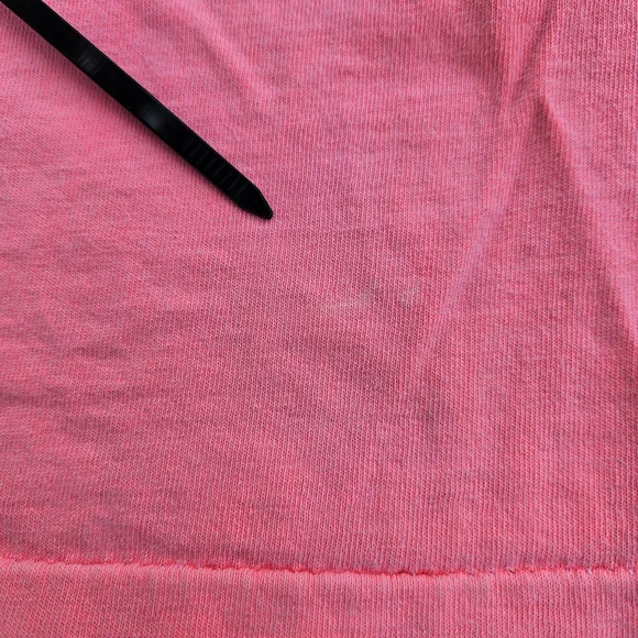 L.A. Gear Vintage Pink Cropped Graphic Tee One Size - Picture 8 of 12